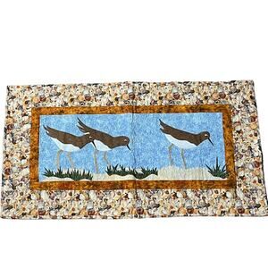 Sandpiper "At Water's Edge" Quilted Panel Design by Makenna Ryen